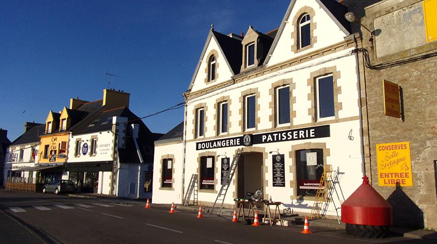 BOULANGERIE DU PORT - PENDANT TRAVAUX