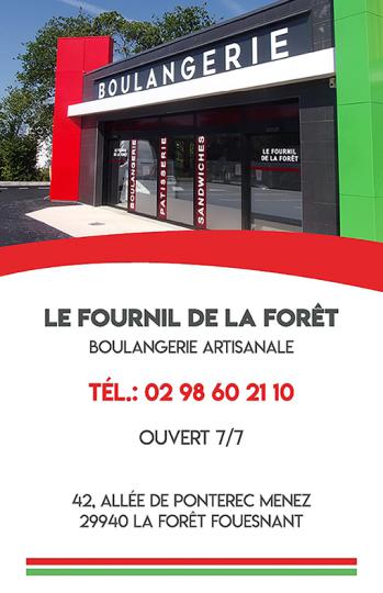 FOURNIL DE LA FORÊT FOUESNANT - CARTE DE VISITE