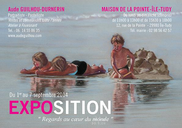 AUDE GUILHOU-DURNERIN / REGARDS AU COEUR DU MONDE - FLYERS EXPOS