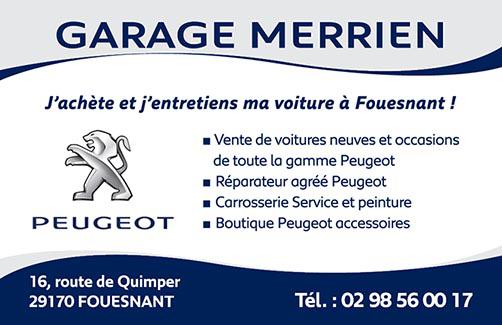 GARAGE MERRIEN - CARTE DE VISITE