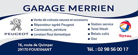 GARAGE MERRIEN - ENCART DE PUB