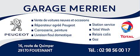 GARAGE MERRIEN - ENCART DE PUB