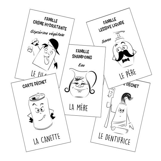 JEU DES 7 FAMILLES ZÉRO DÉCHET