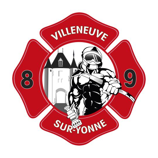 LOGO SAPEURS POMPIERS VILLENEUVE SUR YONNE