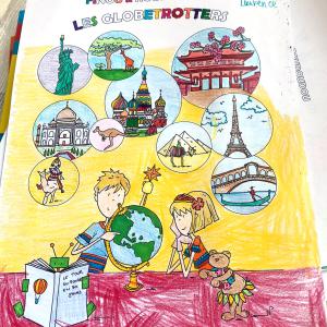 Coloriage de Laurence & Jojo