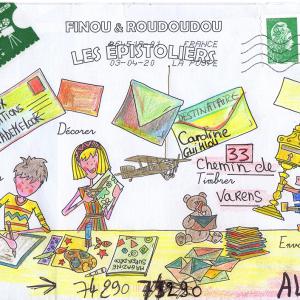 Customisation d'enveloppe par Sam